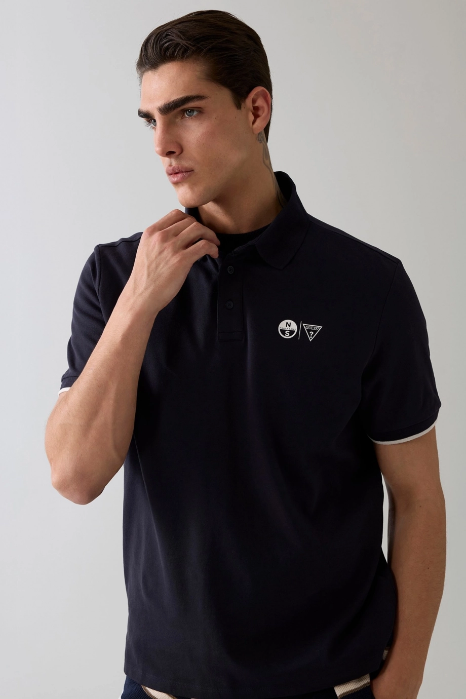 Guessxns  Erkek Regular Fit Polo T-Shirt