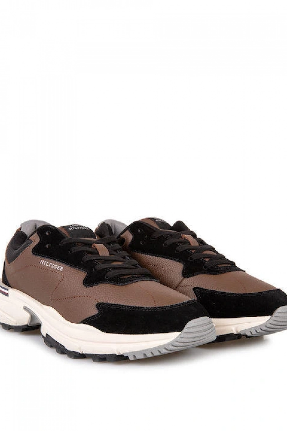 Tommy Hilfiger M RUNNER LTH MIX PREMIUM Erkek Kahverengi Sneaker FM0FM05331GV0