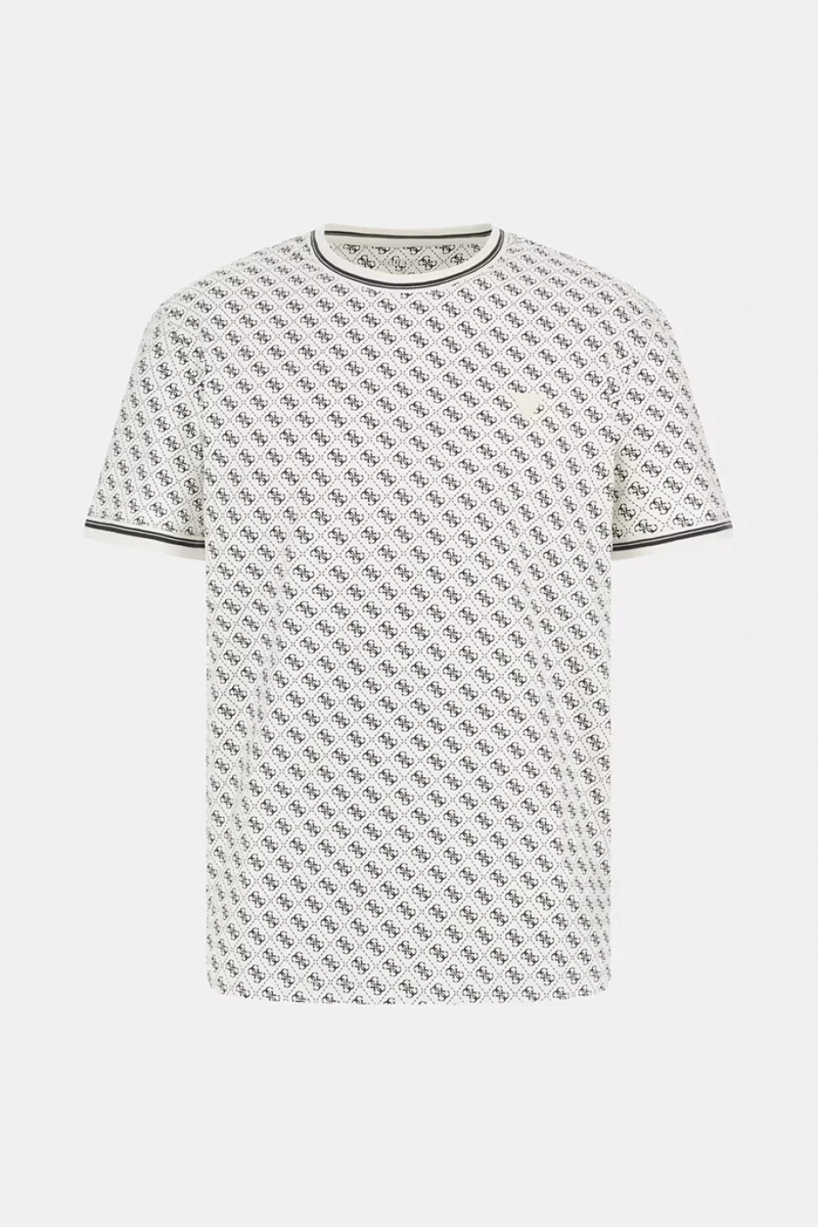 Guess Marshall Erkek Beyaz Aktif Regular Fit T-Shirt Z2YI05J1314-P084