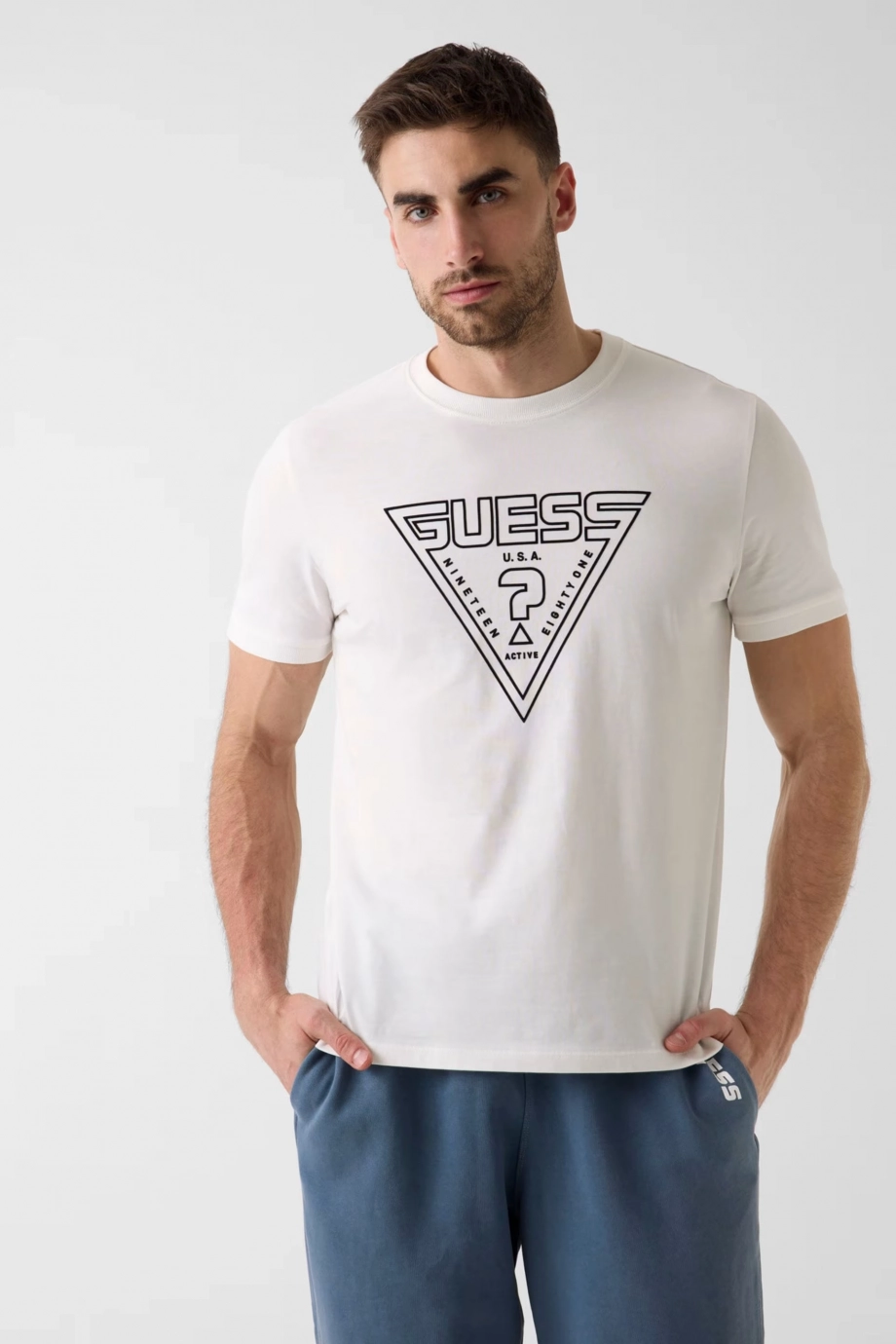 Miken Erkek Aktif Regular Fit T-Shirt