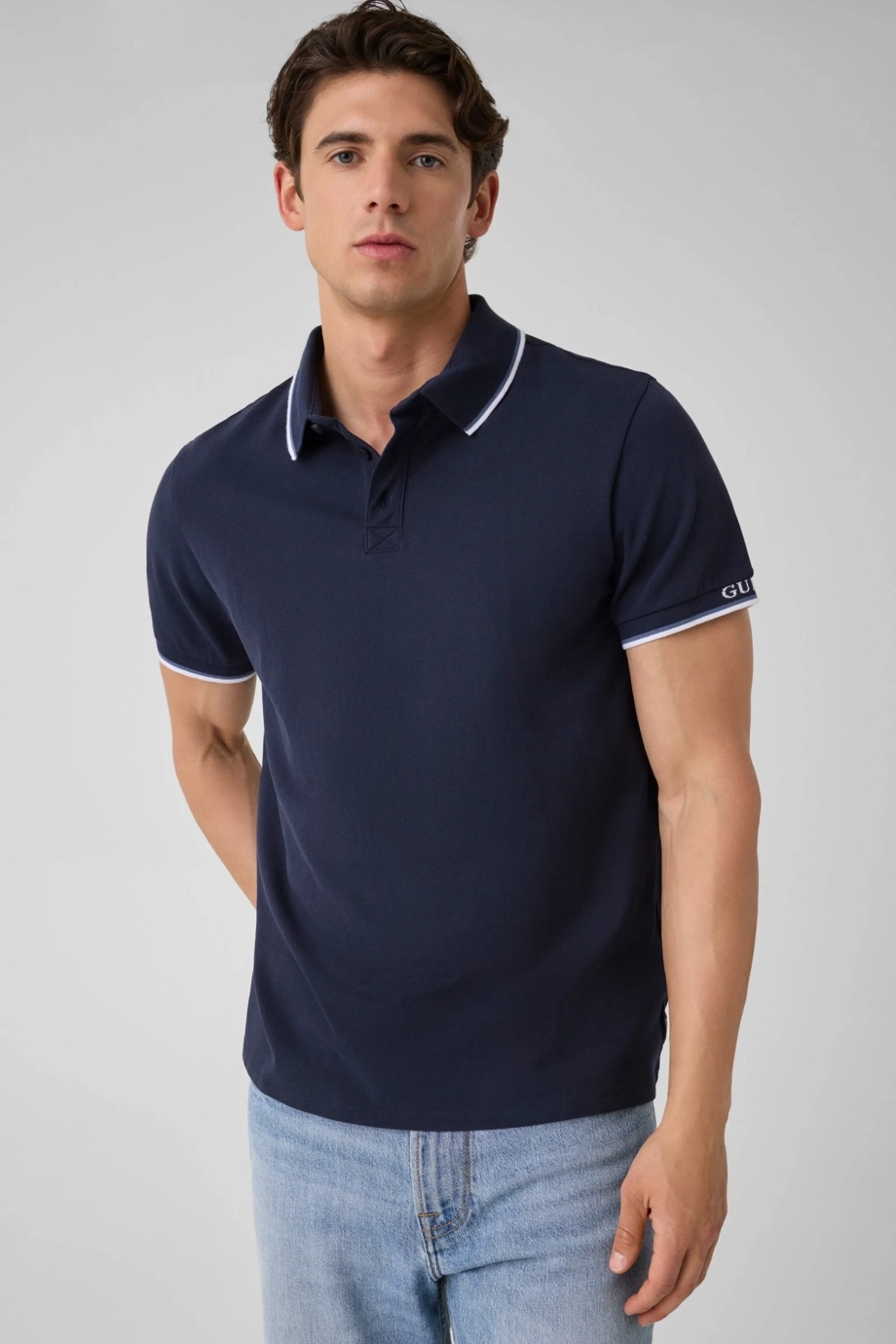 Pique Erkek Regular Fit Polo T-Shirt