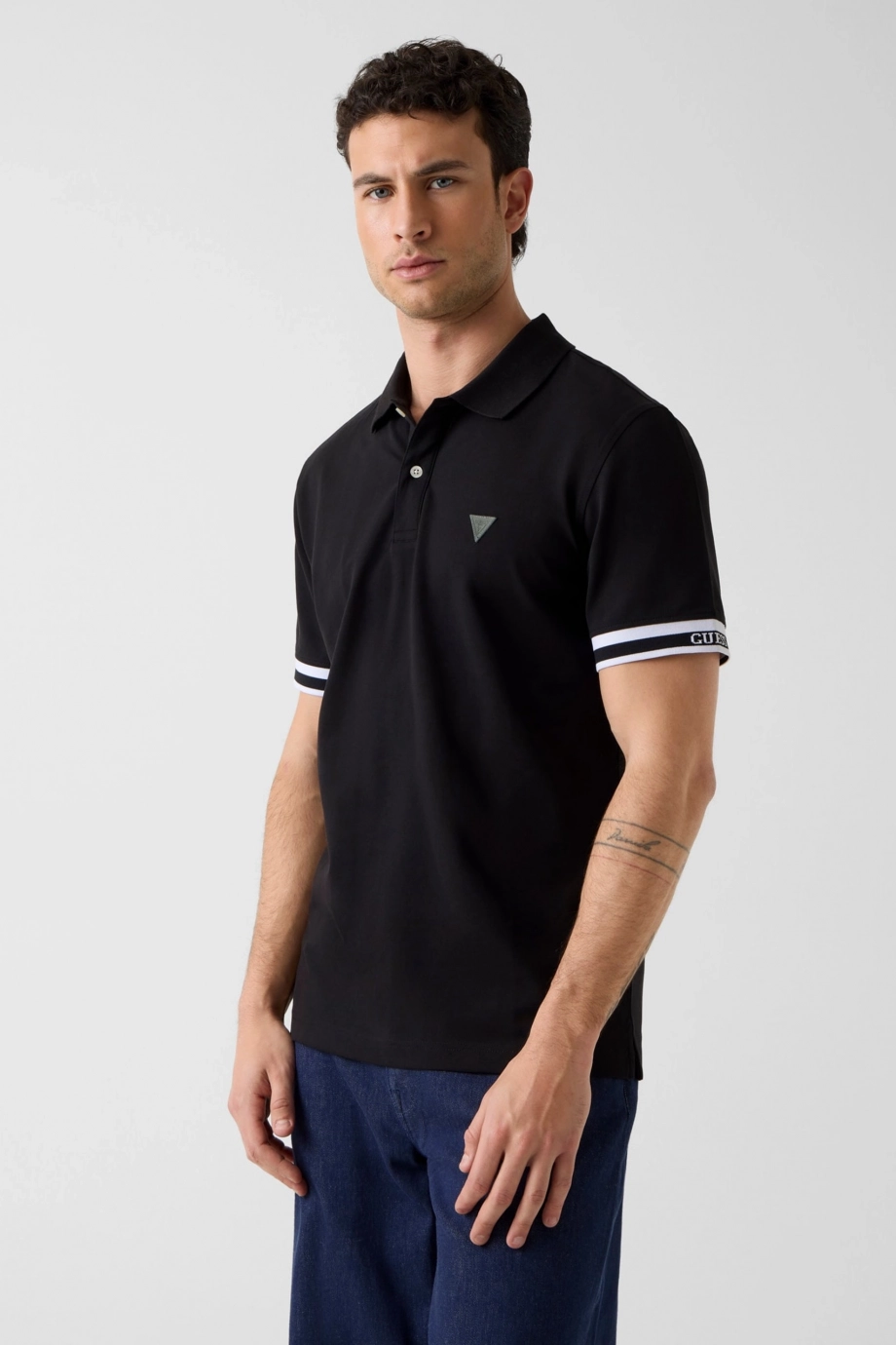 Pique Erkek Slim Fit Polo T-Shirt