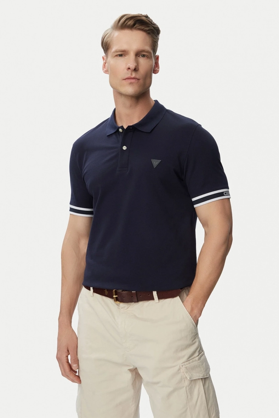 Pique Erkek Slim Fit Polo T-Shirt