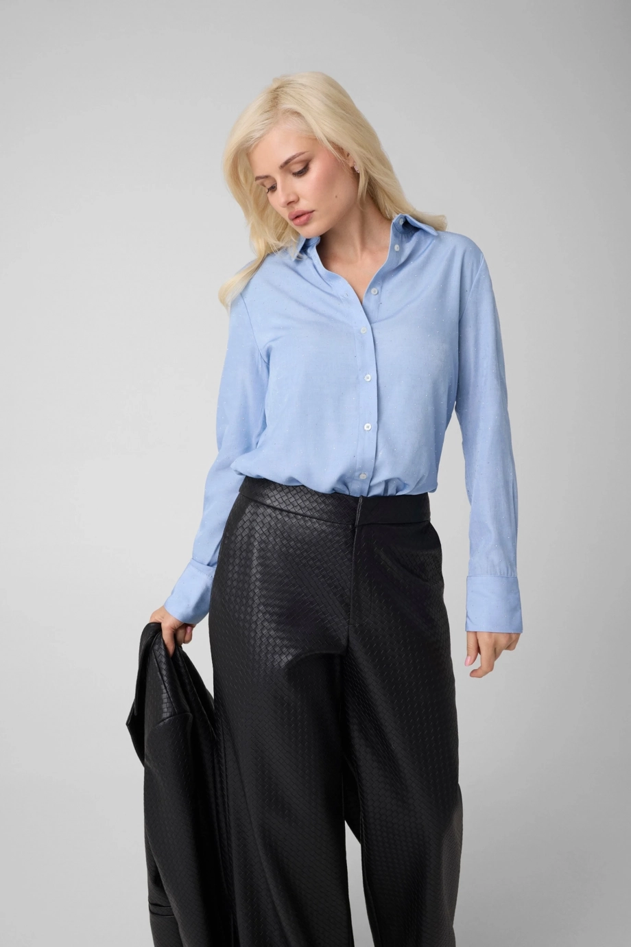 Rayon Kadın Comfort Fit Gömlek