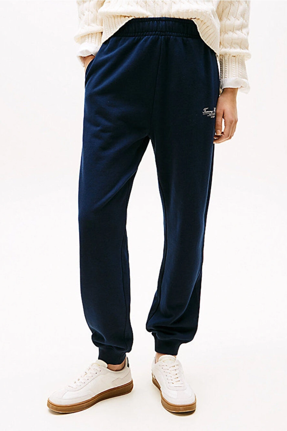 Tommy Hilfiger REG SCRIPT SWEATPANT Kadın  Eşofman Altı WW0WW45576C1G