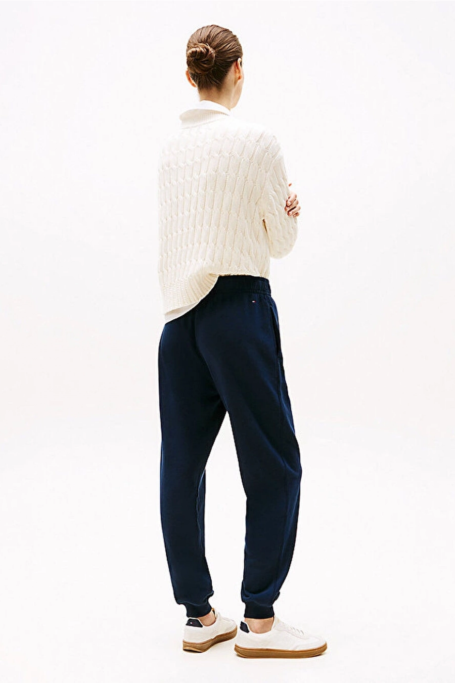 Tommy Hilfiger REG SCRIPT SWEATPANT Kadın  Eşofman Altı WW0WW45576C1G