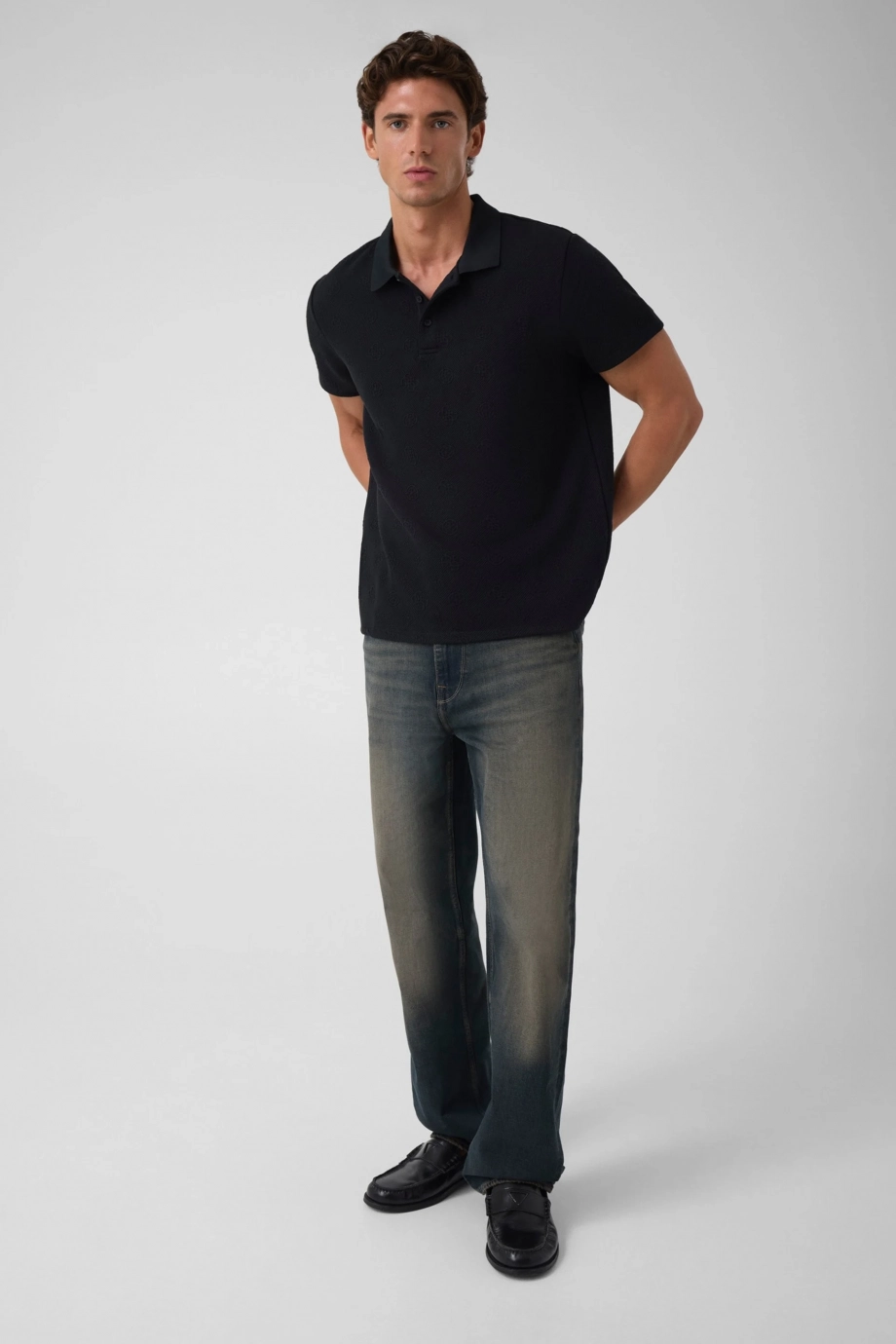 Rover Erkek Regular Fit Polo T-Shirt
