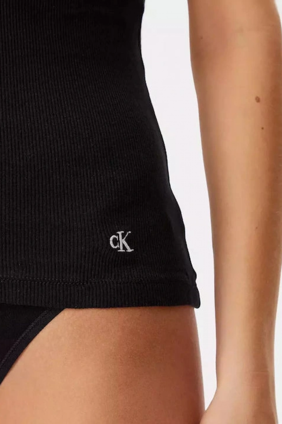 Calvin Klein SCOOP NECK COTTON TANK 3PK Kadın  Atlet LV00QS7493-9H1