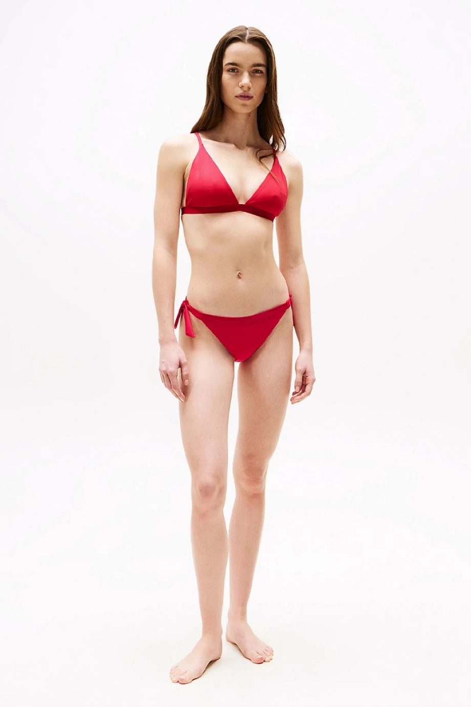 Tommy Hilfiger SIDE TIE BIKINI Kadın Kırmızı Bikini Altı UW0UW05825TLI
