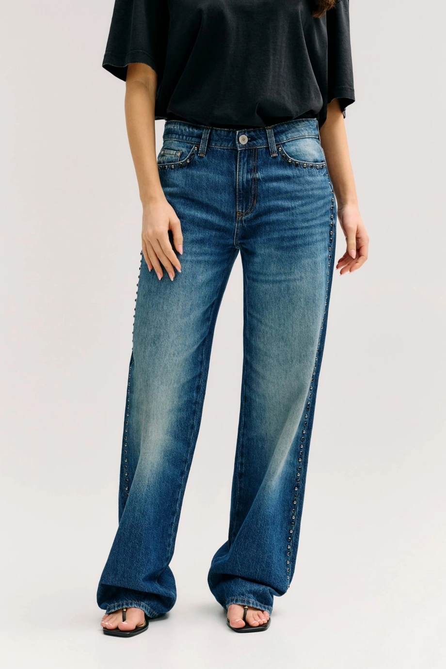 Slouchy Kadın Palazzo Fit Jean