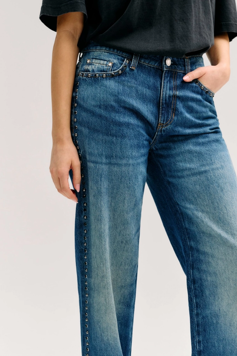 Slouchy Kadın Palazzo Fit Jean