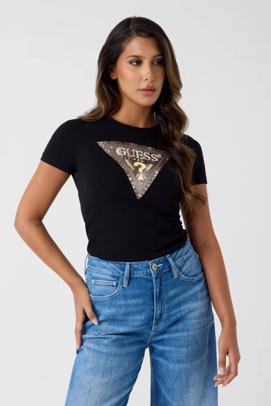 Snake Kadın Slim Fit T-Shirt