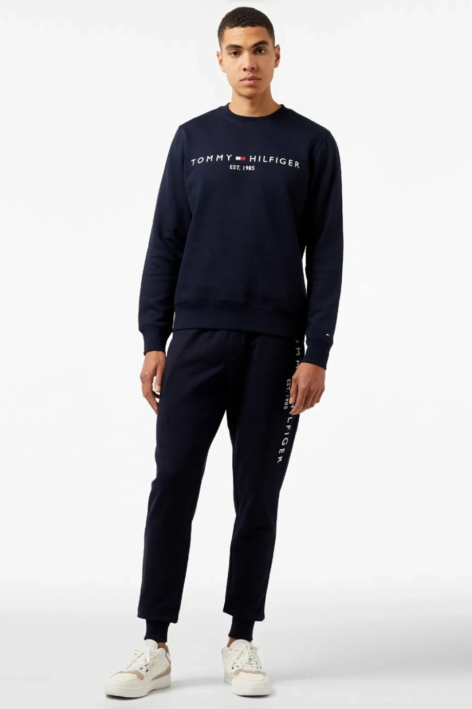 Tommy Hilfiger BASIC BRANDED SWEATPANTS Erkek Lacivert Eşofman Altı MW0MW08388DW5