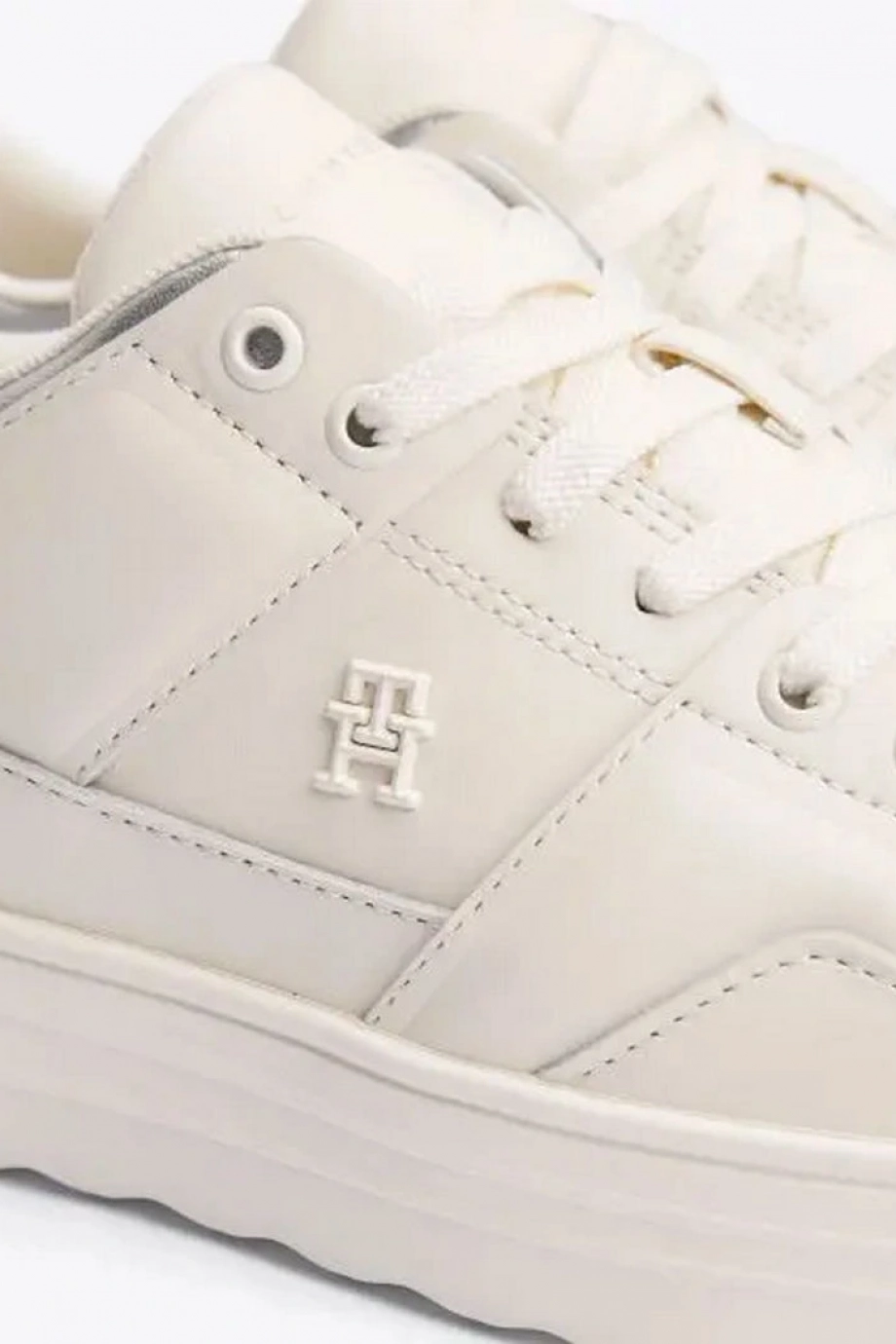 Tommy Hilfiger FEMININE BASKET SNEAKER Kadın beyaz Sneaker FW0FW08326Z00