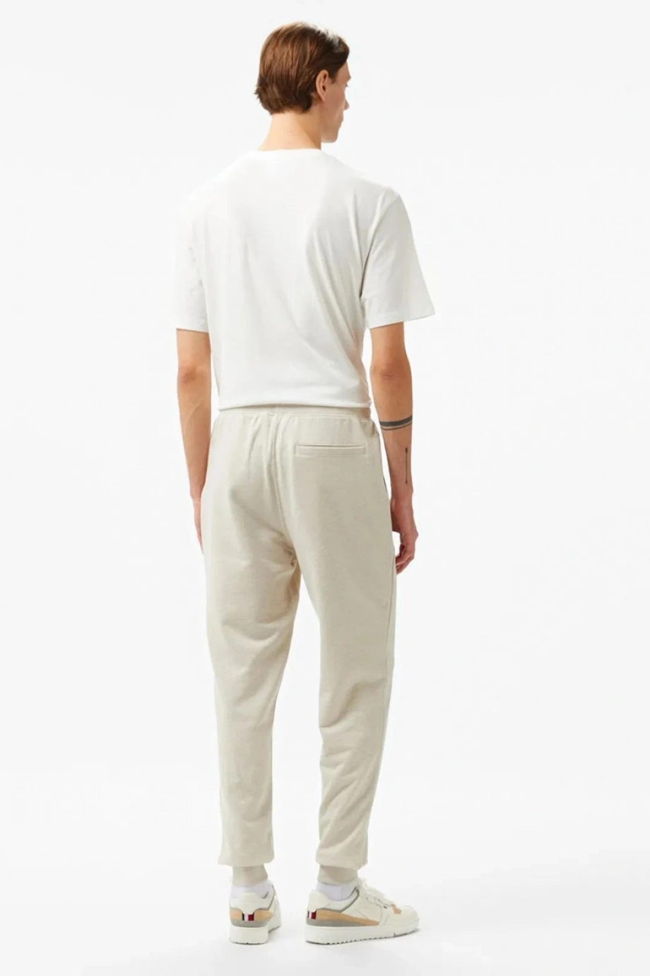 Tommy Hilfiger ESSENTIAL TERRY SWEATPANT Erkek Ekru Eşofman Altı MW0MW37236HGF