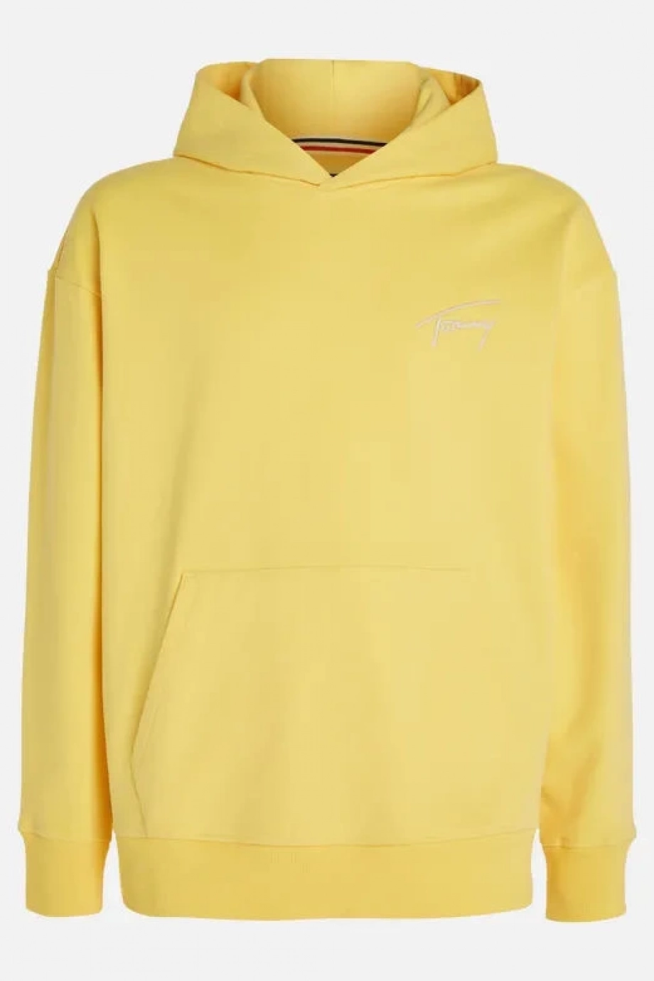 Tommy Hilfiger TJM RLX SIGNATURE HOODIE EXT Erkek Sarı Sweatshirt DM0DM17990ZHO