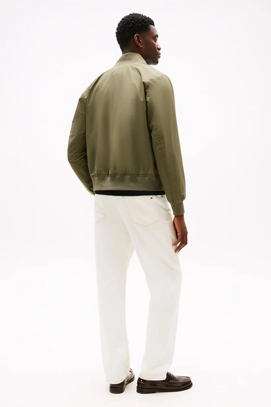 Tommy Hilfiger Erkek Katlanabilir Su Geçirmez Bomber Ceket MW0MW39629PLI