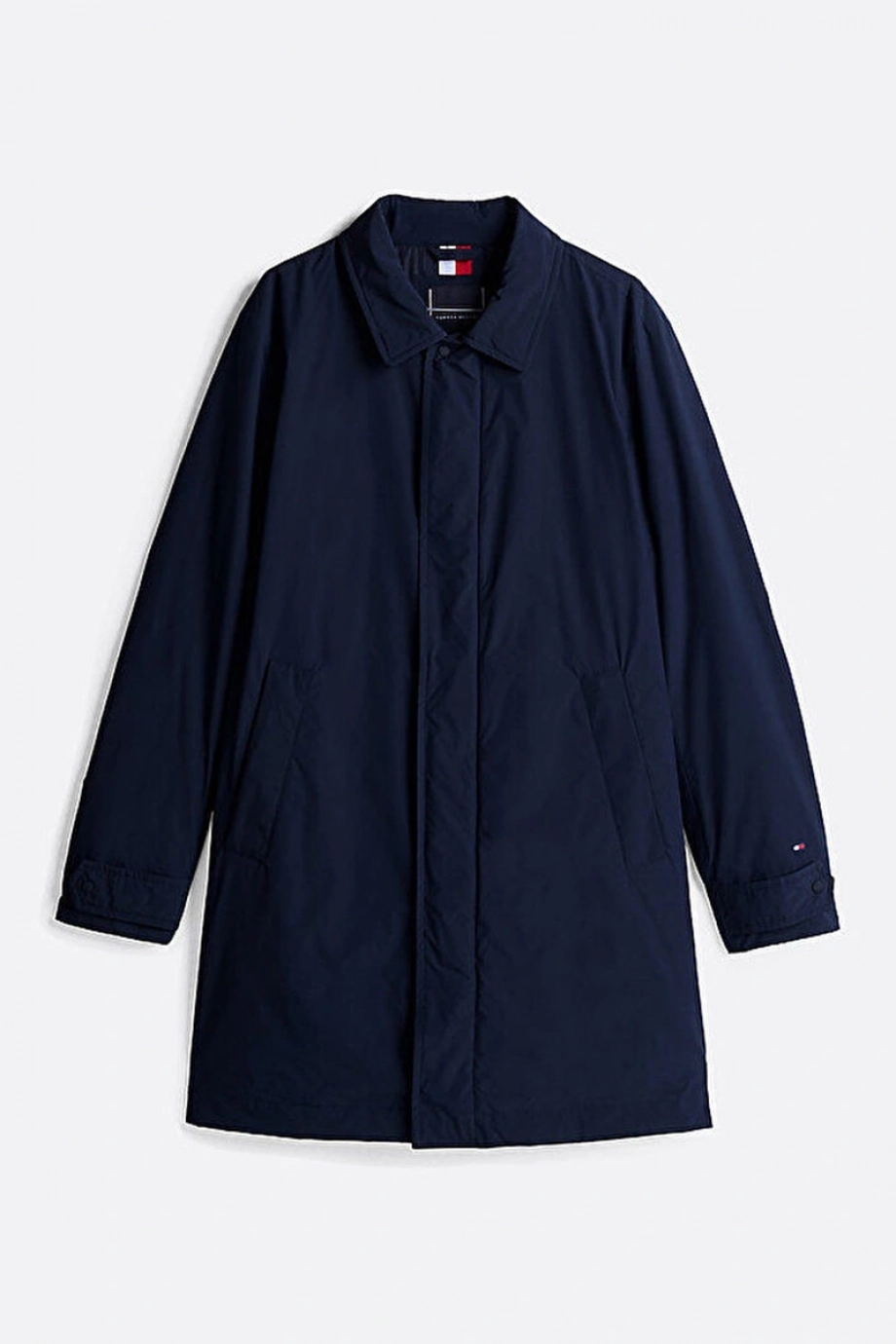 Tommy Hilfiger LW PACKABLE CARCOAT Erkek lacivert Mont MW0MW37651DW5