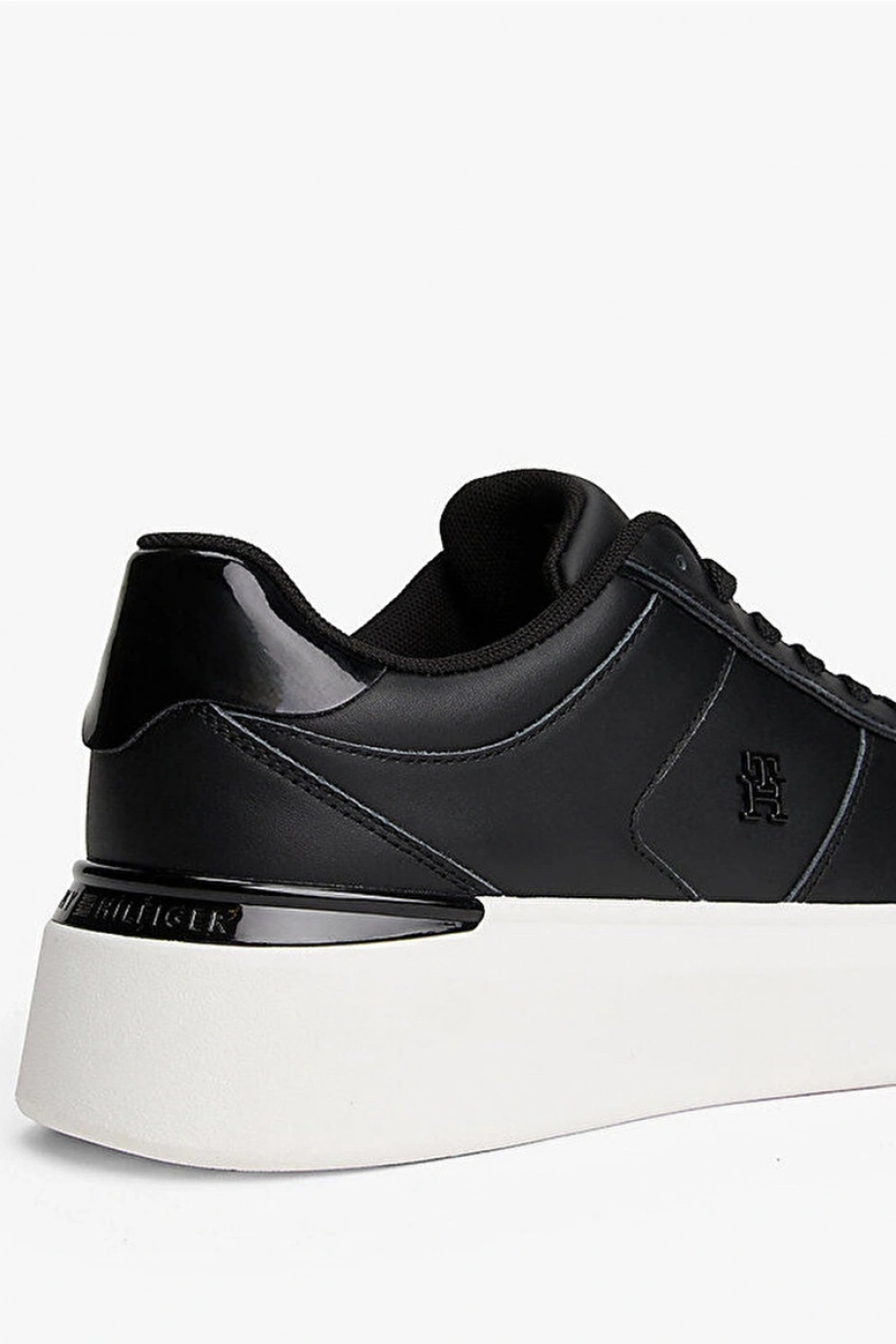 Tommy Hilfiger Rugan Platform Kadın Siyah Sneaker FW0FW08819BDS