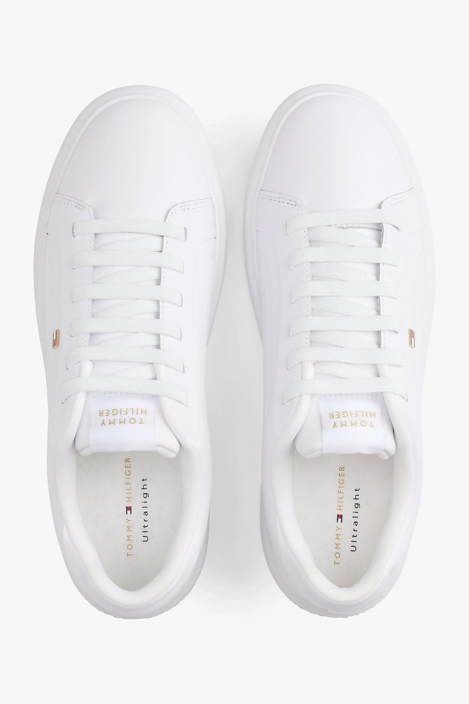 Tommy Hilfiger TH Icon Court Hafif Kadın Beyaz Sneaker FW0FW08948YBS
