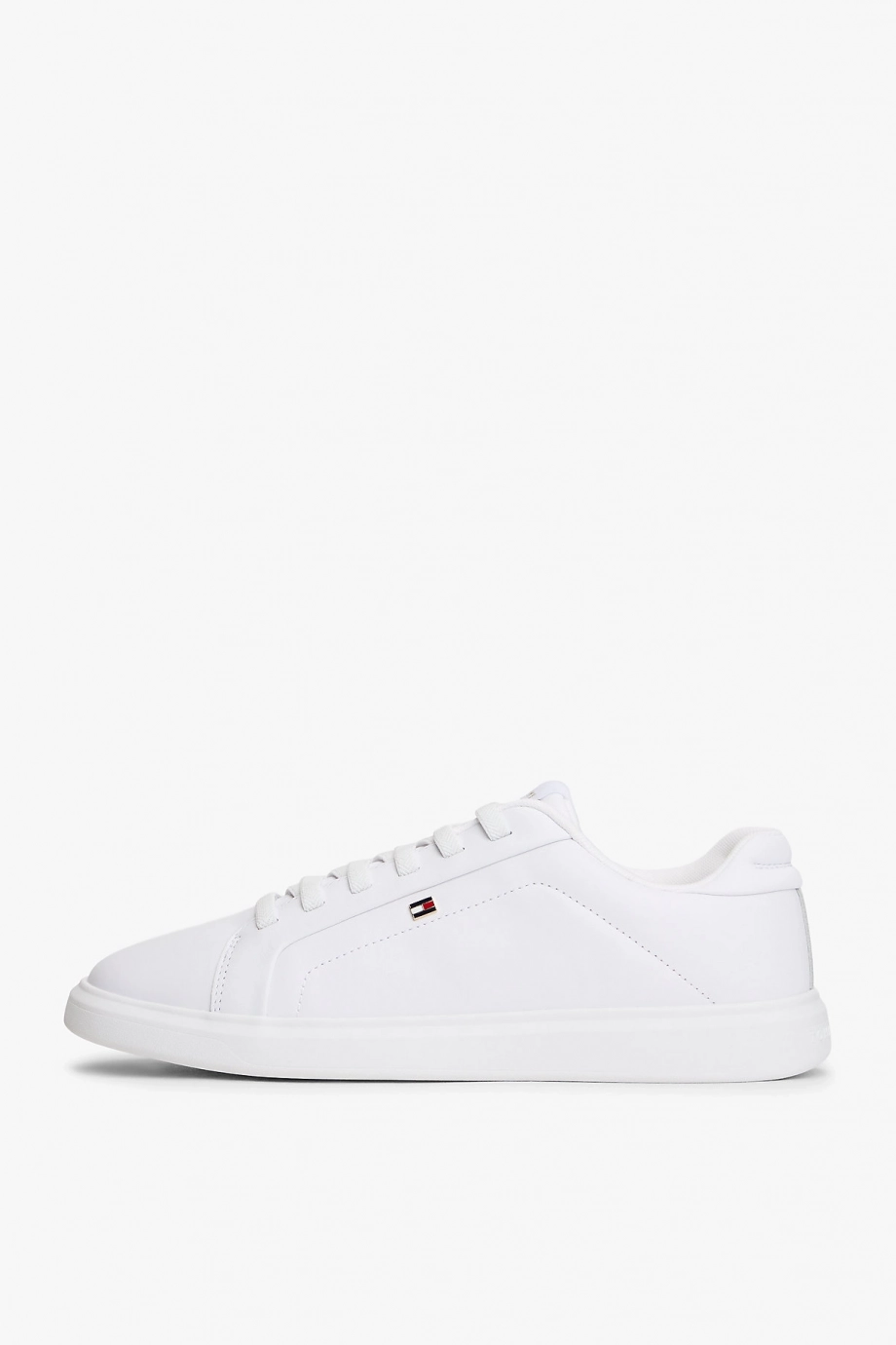 Tommy Hilfiger TH Icon Court Hafif Kadın Beyaz Sneaker FW0FW08948YBS