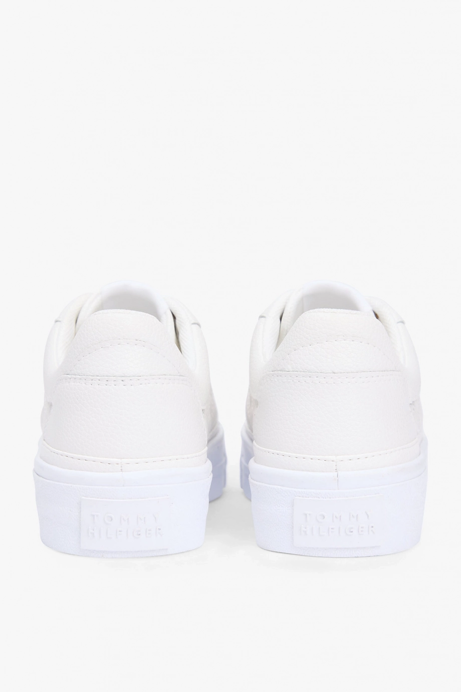 Tommy Hilfiger TH Platform Kapitone Kadın Beyaz Sneaker FW0FW09265YBL