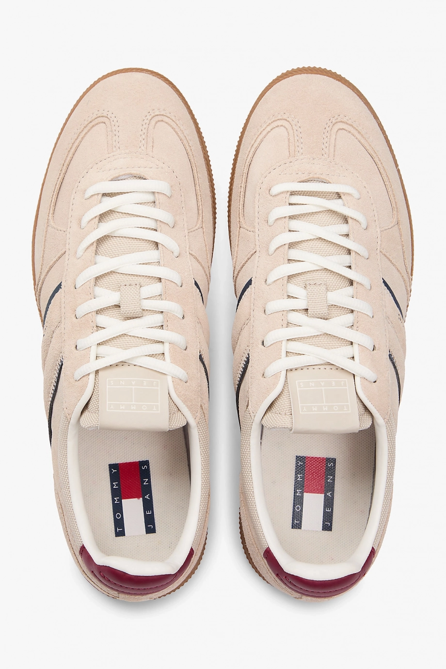 Tommy Hilfiger The Greenwich Edge Süet Erkek Bej Sneaker EM0EM01662ABY