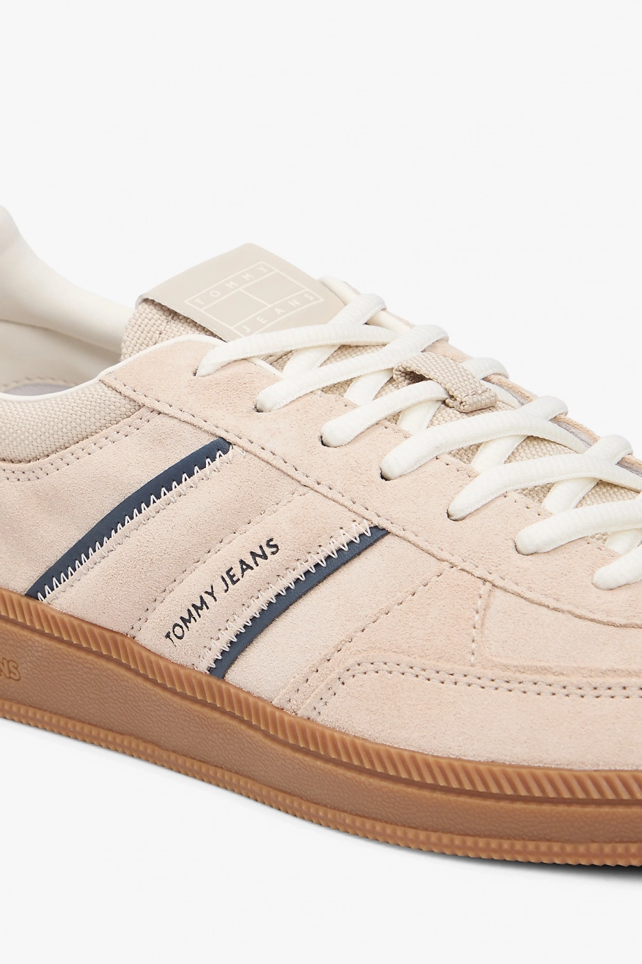 Tommy Hilfiger The Greenwich Edge Süet Erkek Bej Sneaker EM0EM01662ABY
