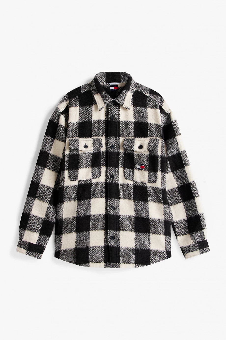 Tommy Hilfiger TJM Ekoseli Erkek Siyah Gömlek DM0DM22013BDS