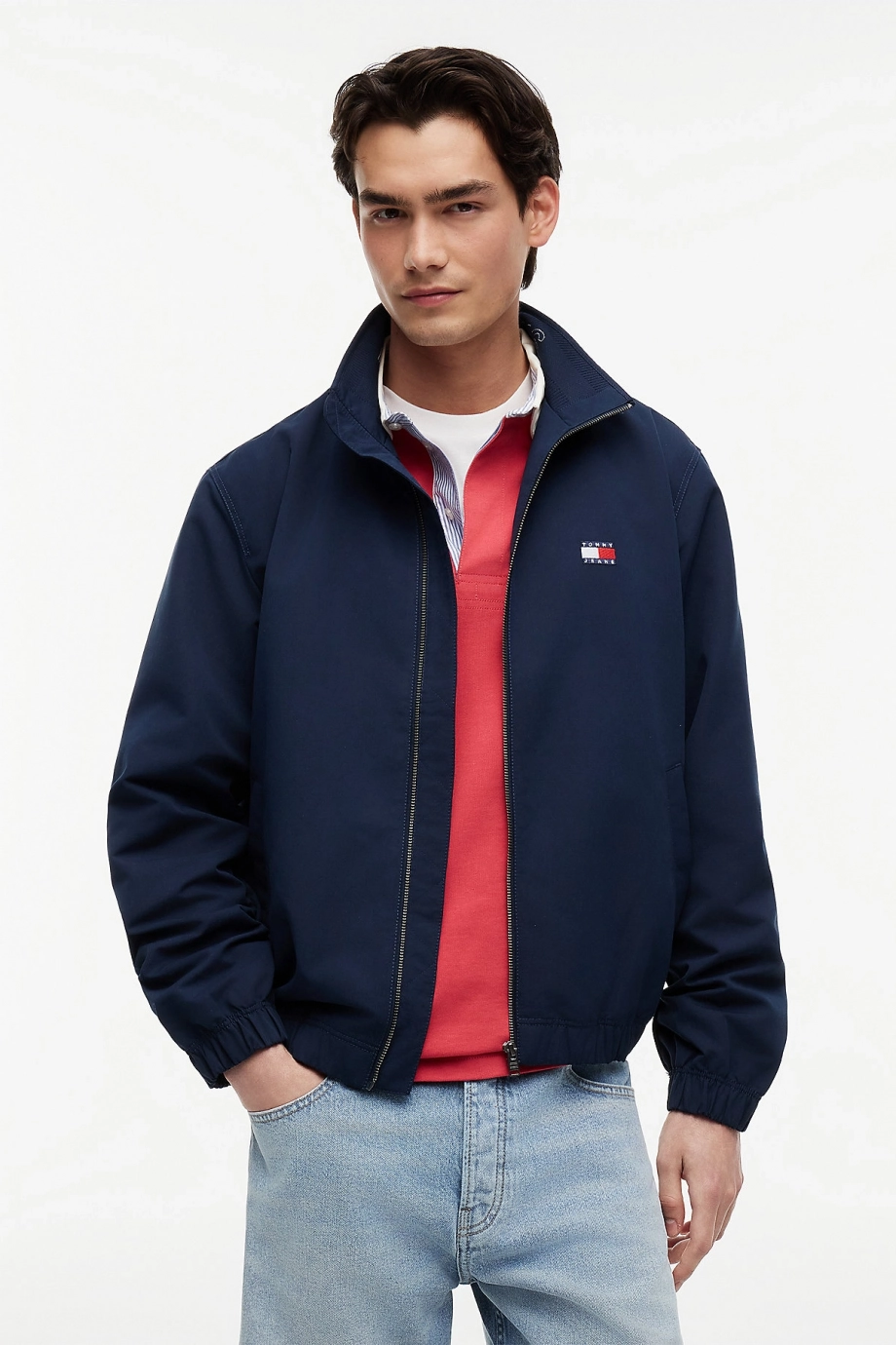 Tommy Hilfiger TJM Essential Erkek Mavi Ceket DM0DM22720C1G