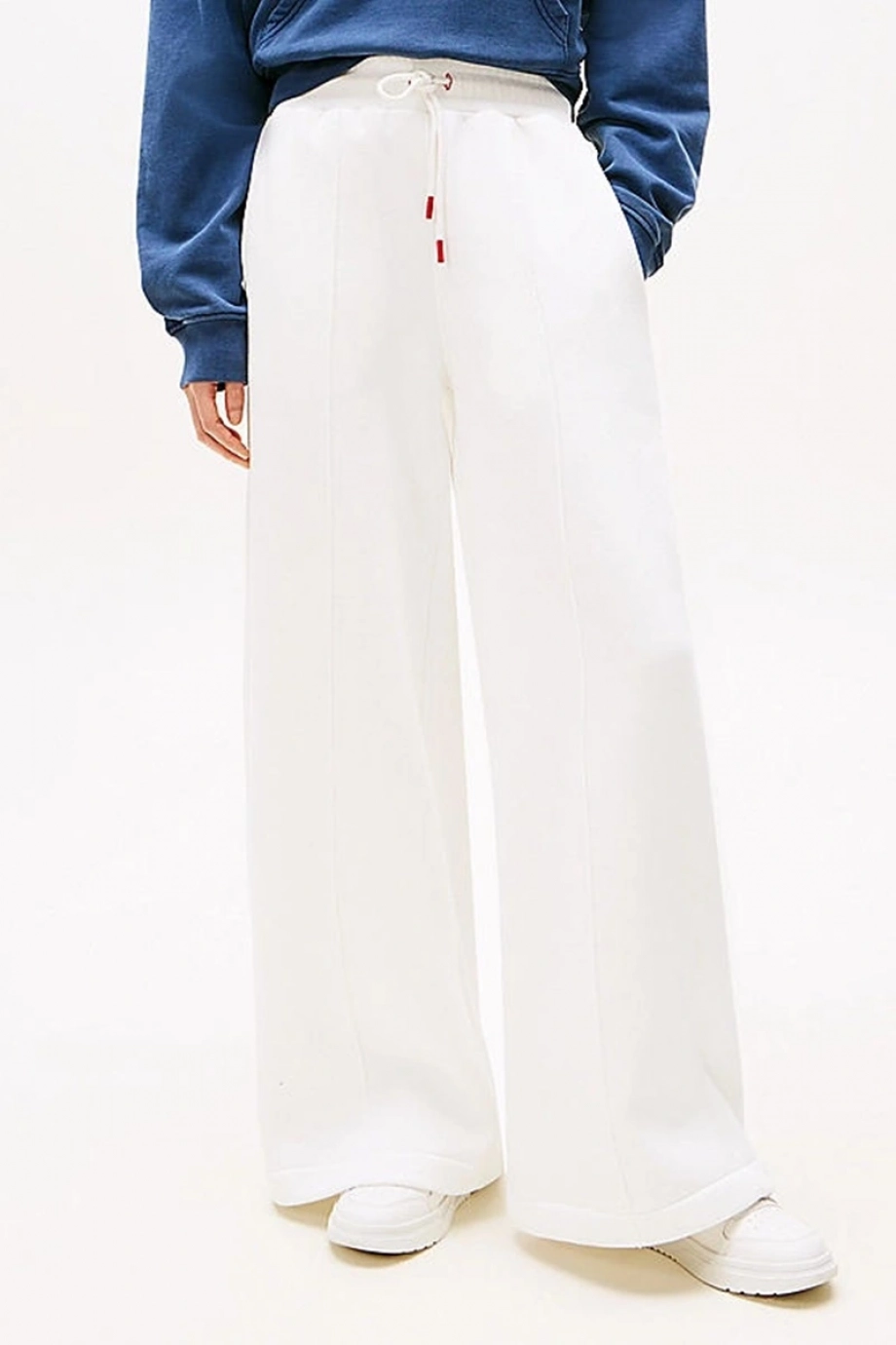 Tommy Hilfiger TJW RWB GRAPHIC TERRY SWEAT PANT Kadın Beyaz Eşofman Altı DW0DW20560YAD