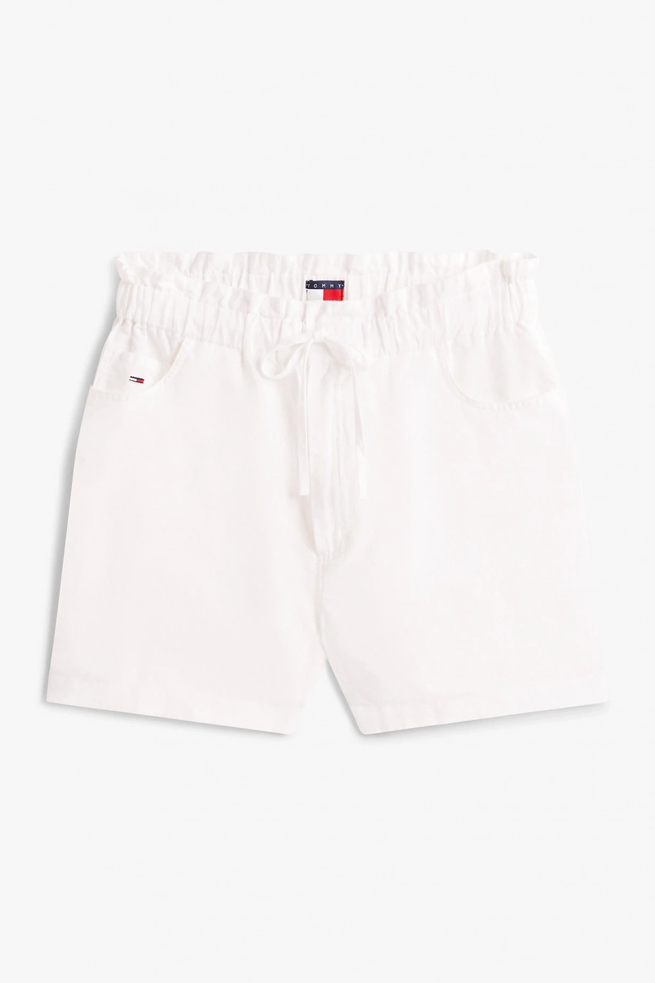 Tommy Hilfiger TJW COTTON LINEN SHORT Kadın  Şort DW0DW20360YBL