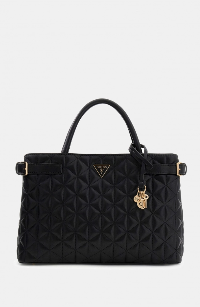 Guess Paisleigh Girlfriend El ve Omuz Kadın Siyah El Çantası HWQG9883060-BLA
