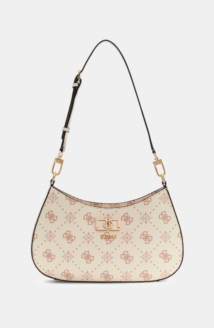 Guess Emelie Logolu Üstten Fermuarlı Kadın Çok Renkli Omuz Çantası HWGP9928180-VNO