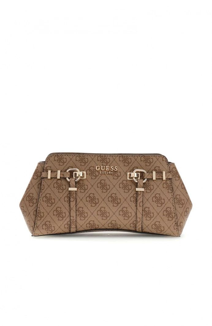 Guess Leona Logolu Girlfriend Çapraz Askılı Kadın Kahverengi Çapraz Çanta HWSG9917120-LTL