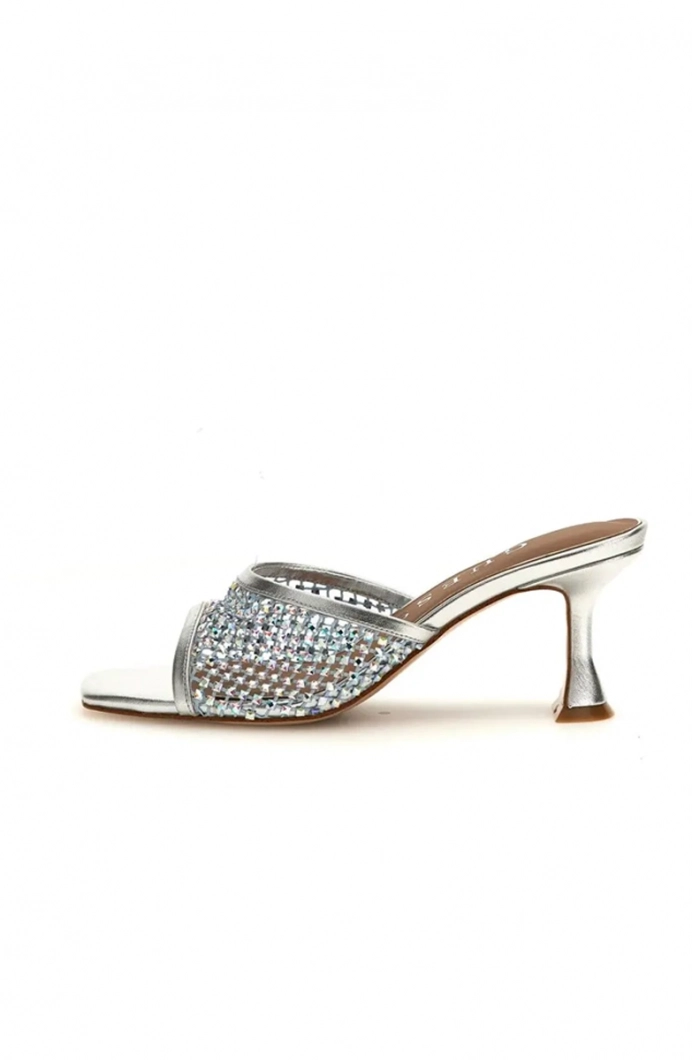 Guess Kebba2 Kadın Mavi Topuklu Terlik  FLJKB2FAP03-BLUE