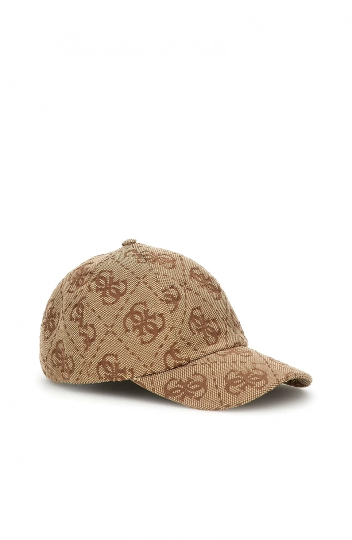 Guess Jeanie Jakarlı Mikro Tamamı Beyzbol Kadın Kahverengi Şapka AW5503POL01-LTL