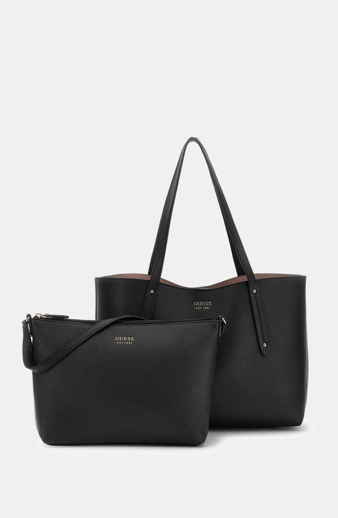 Guess Brenton Kadın Siyah Omuz Çantası HWPG9648230-BLA
