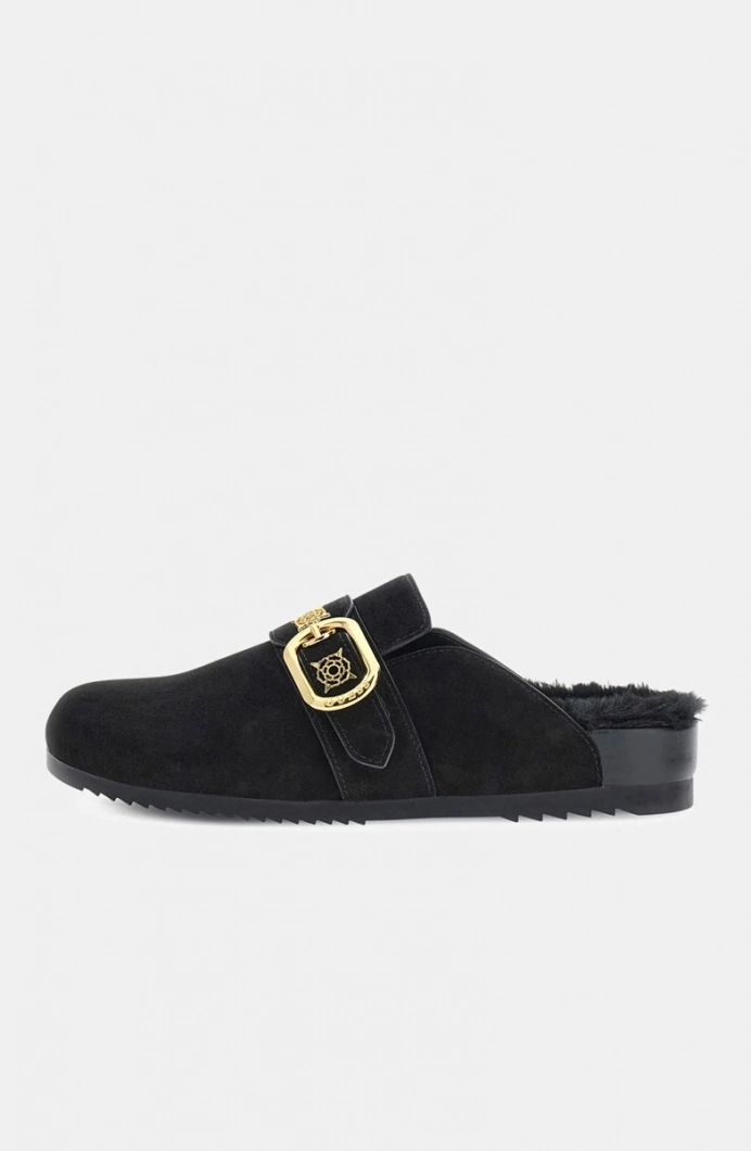 Guess Galavanta 2 Kadın Siyah Terlik FLPGA2ESU06-BLACK
