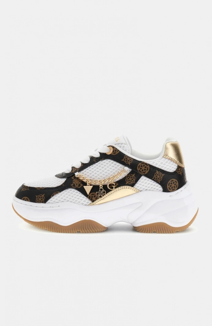 Guess Harpaa Kadın Çok Renkli Sneaker FLPHARFAL12-WHIBR