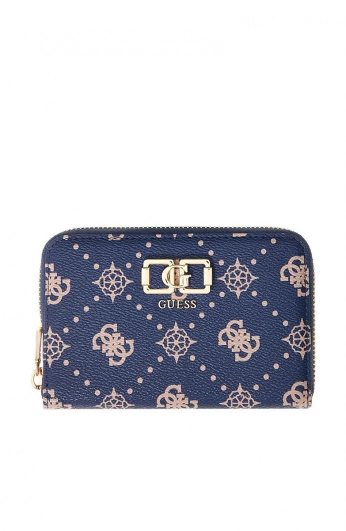 Guess Emelie Logolu Orta Boy Fermuarlı Kadın Lacivert Cüzdan SWGP9928140-NLO