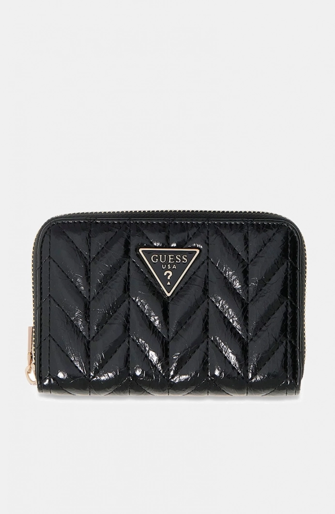 Guess Cheryl Orta Boy Fermuarlı Kadın Siyah Cüzdan SWTQ9720140-BLA