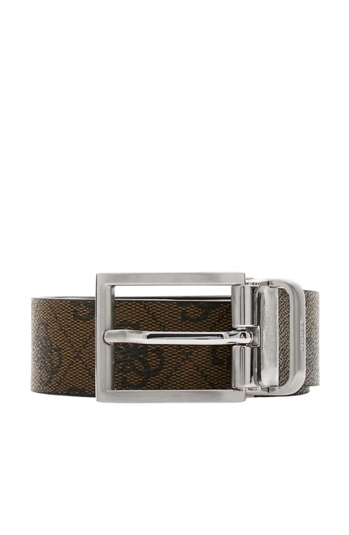 Guess Milano Çift Taraflı ve Ayarlanabilir Erkek Kahverengi Kemer BMBCLOP5135-COF