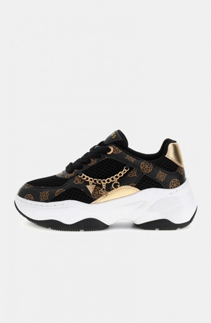 Guess Harpaa Kadın Siyah Sneaker FLPHARFAL12-BLKBR