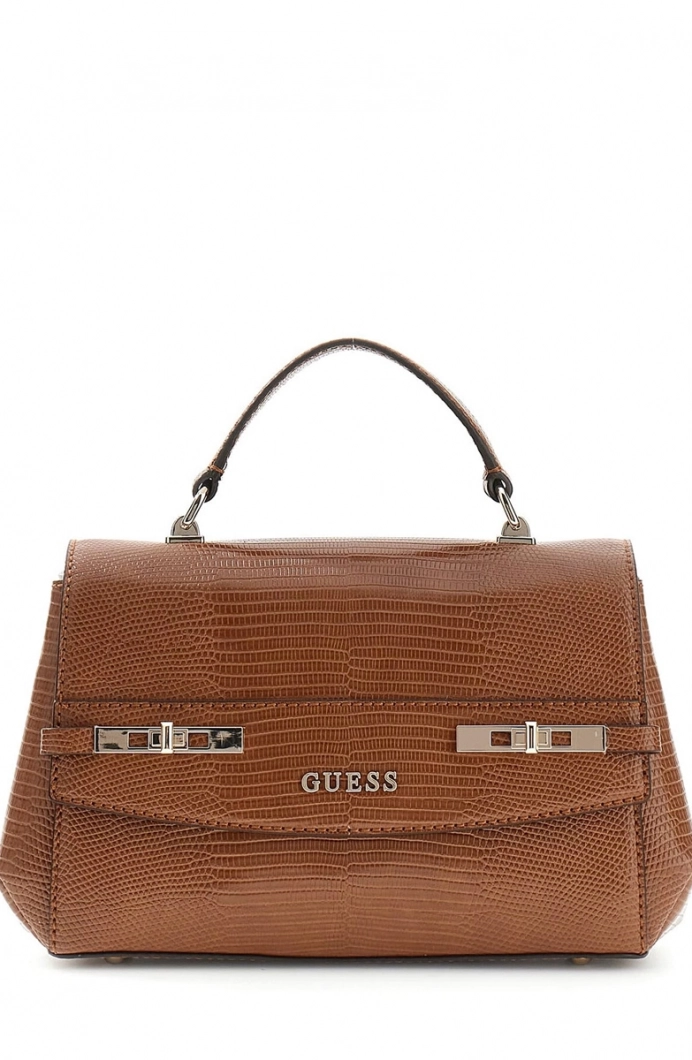 Guess Melinda Üstten Saplı Kapaklı Kadın Kahverengi Omuz Çantası HWKL9933200-COG