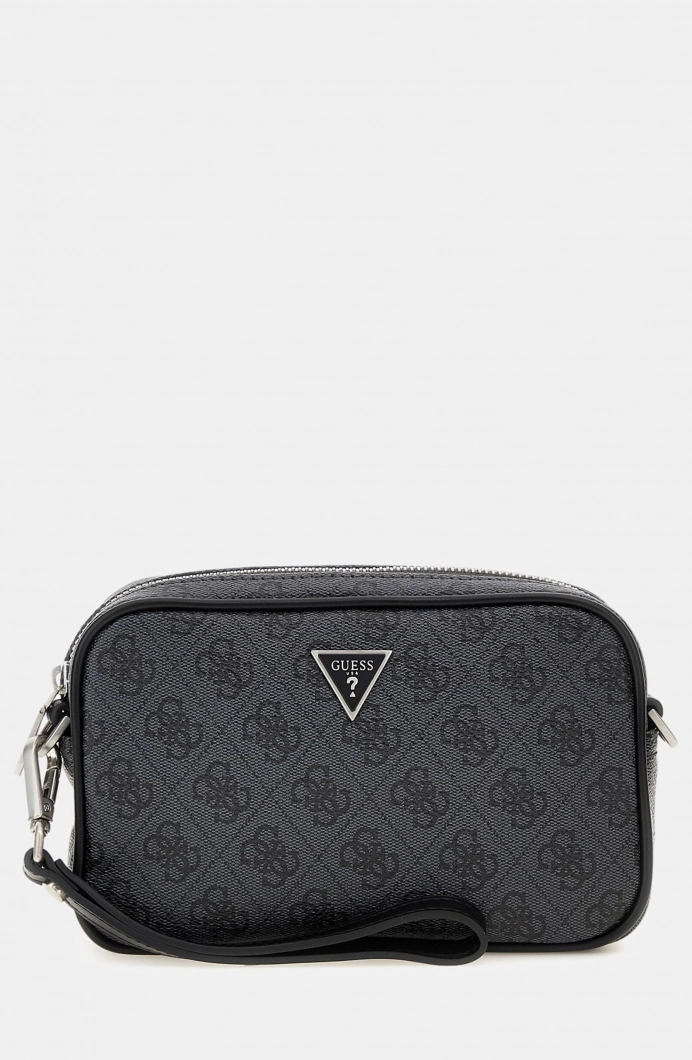 Guess Milano Küçük Erkek Siyah Çapraz Çanta PMEVZLP3145-BLA