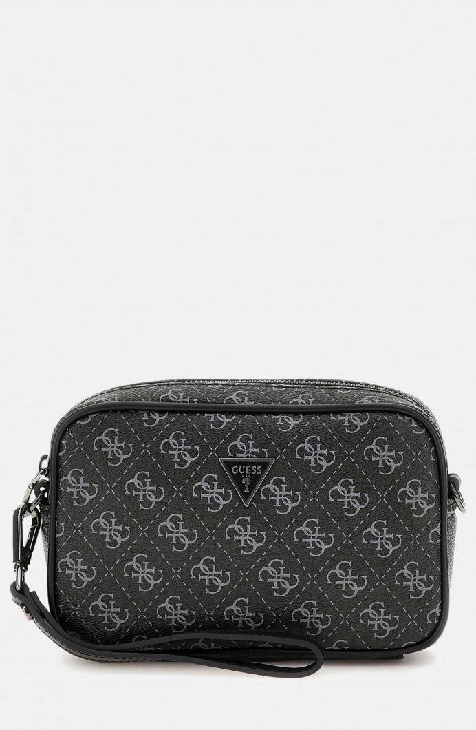 Guess Milano Küçük Erkek Siyah Çapraz Çanta PMEVZLP3145-DAB