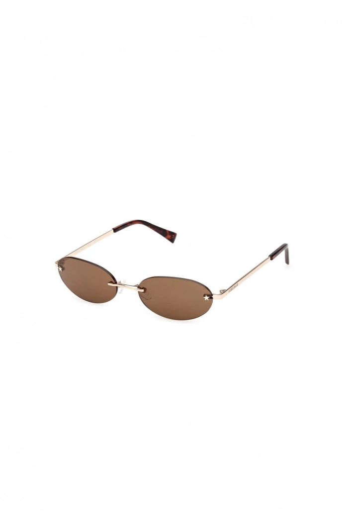 Guess Kadın Metal Açık Kahve  Güneş Gözlük 01.79.0000633E