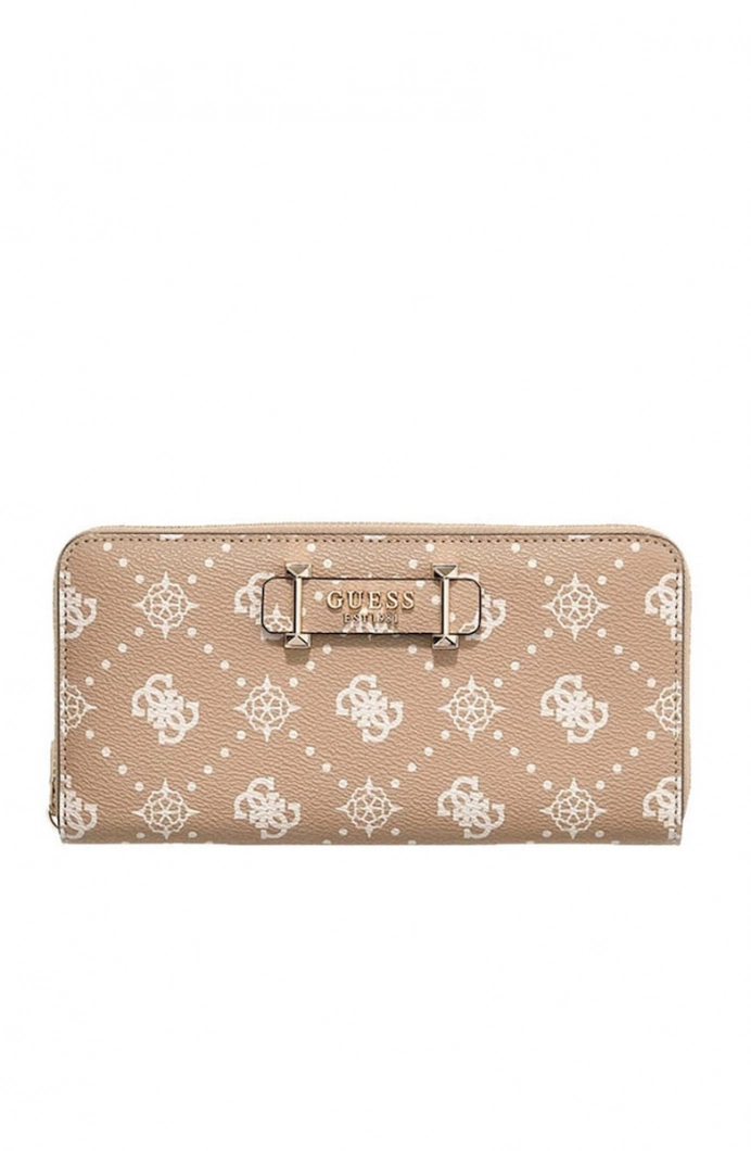 Guess Carrie Logolu Büyük Boy Kadın  Cüzdan SWGP9898146-BSG