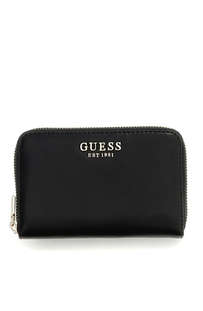 Guess Laurel Orta Boy Fermuarlı Kadın  Cüzdan SWVC7459140-BLA